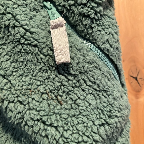 FP MOVEMENT X FREE PEOPLE Adventure Awaits Vest Beige Green XS Oversized Fit - Picture 8 of 13